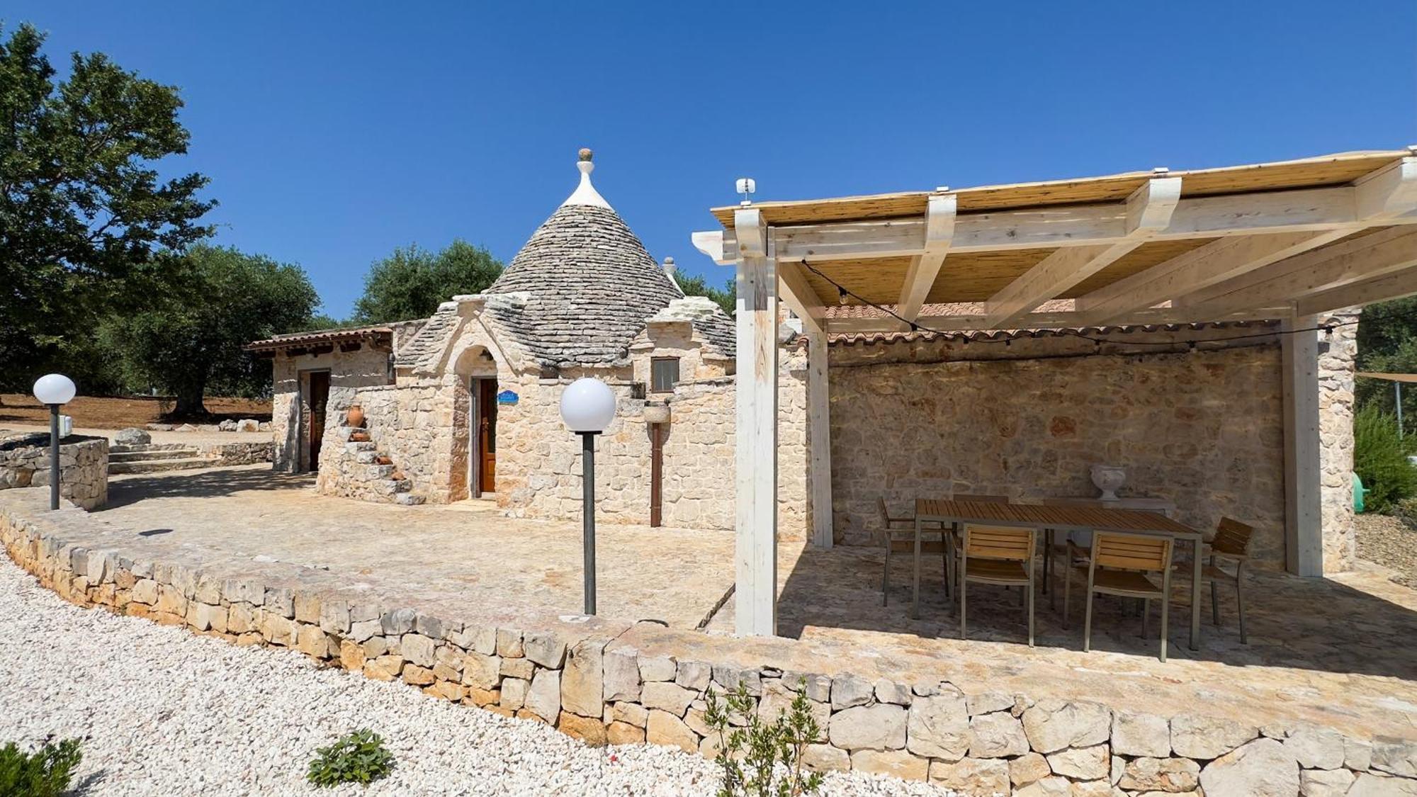 Trullo Fantastico Villa Castellana Grotte Buitenkant foto