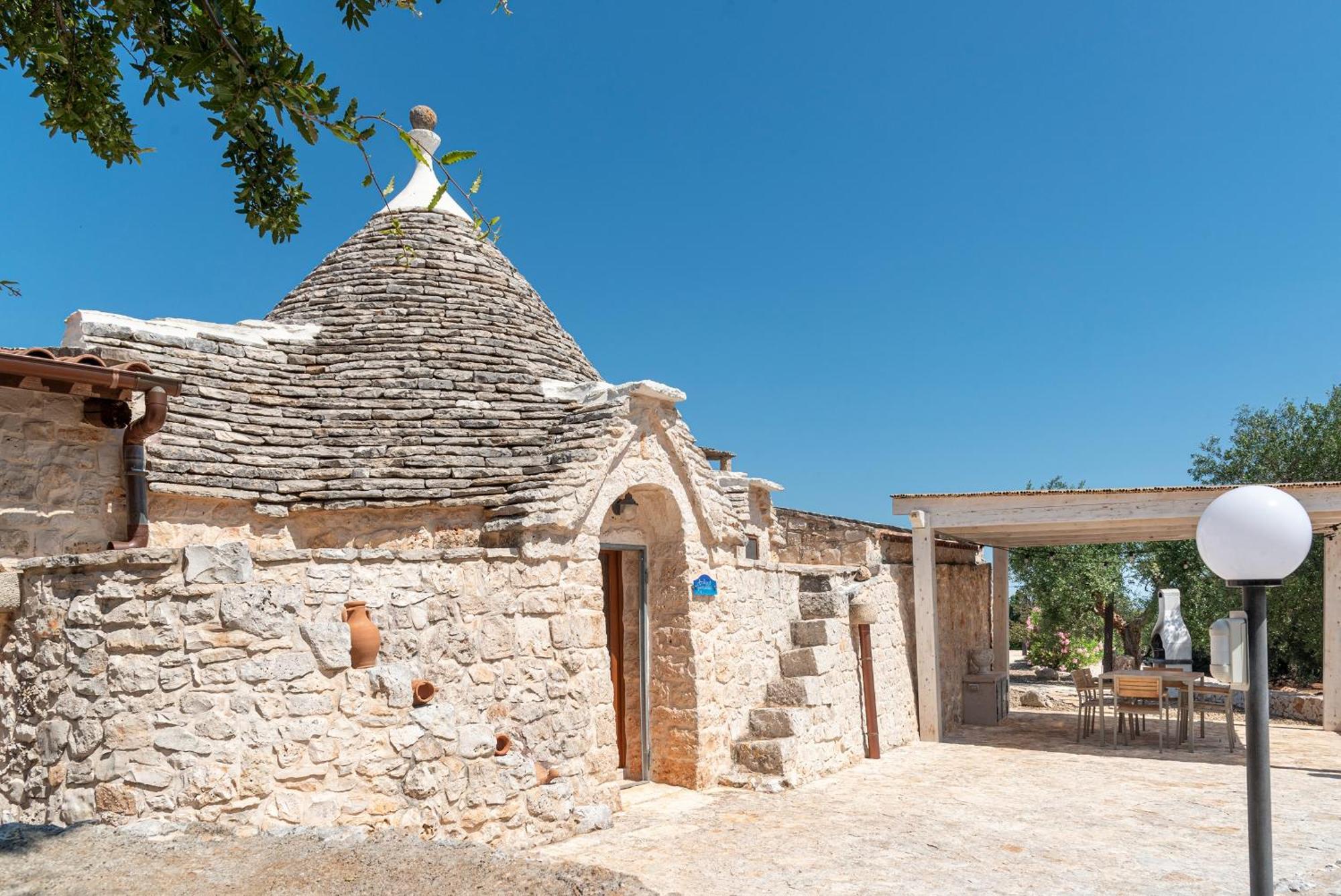 Trullo Fantastico Villa Castellana Grotte Buitenkant foto