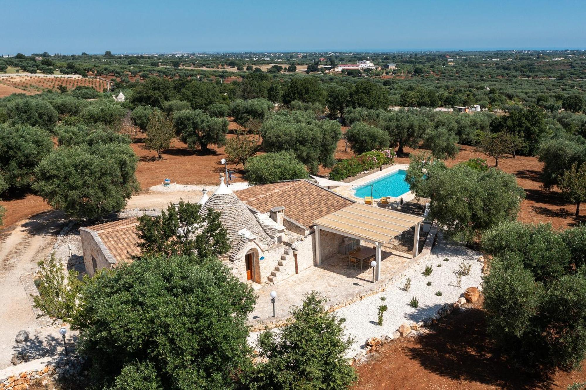 Trullo Fantastico Villa Castellana Grotte Buitenkant foto