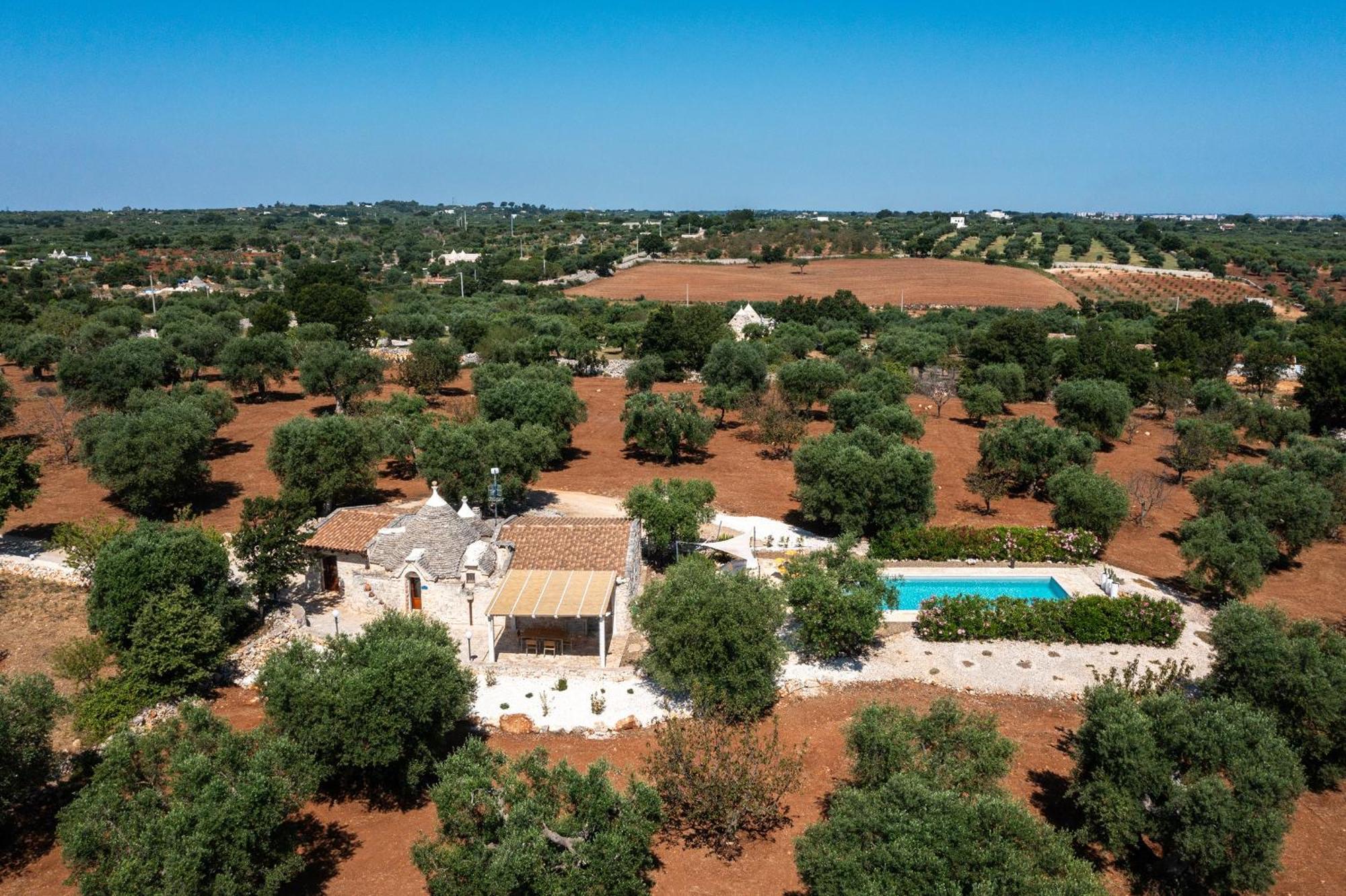 Trullo Fantastico Villa Castellana Grotte Buitenkant foto